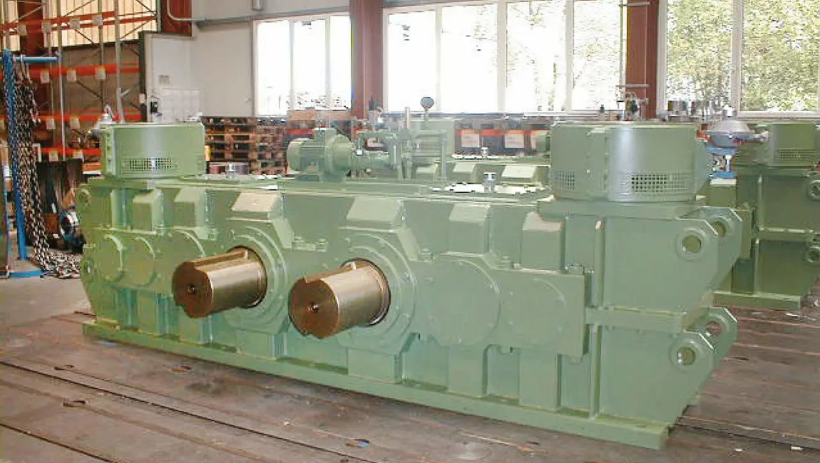 Kumera Custom Built Heavy-Duty Gearboxes for Rubber & Plastic Industries. Kumera Mixer Drives