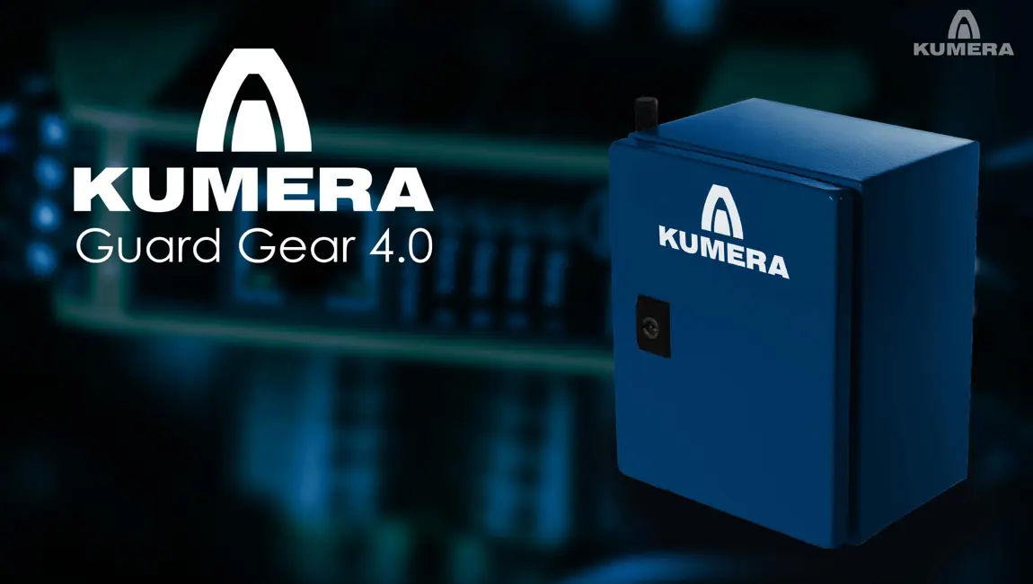 Kumera Guard Gear - Healt Monitoring. Guard Gear is designed for diagnosing industrial gearboxes. The function of Kumera Guard Gear is based on measuring parameters that indicate incipient failure of mechanical components and lubrication oil.