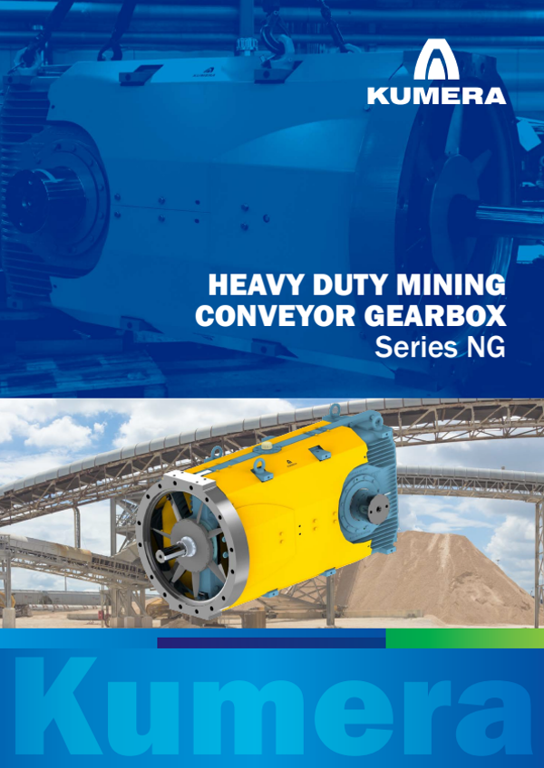 Kumera Heavy Duty Mining Conveyor Gearbox – Series (English) – PDF preview