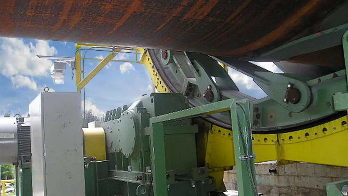 Kumera Girth Gears for Drum Drives. Kumera girth gear can be single or double pinion driven. Pinions are manufactured as a single part with an integrated shaft; however, the pinion can be separated and mounted on a separate shaft, supported by bearings, or, on the output shaft of the main gear unit.