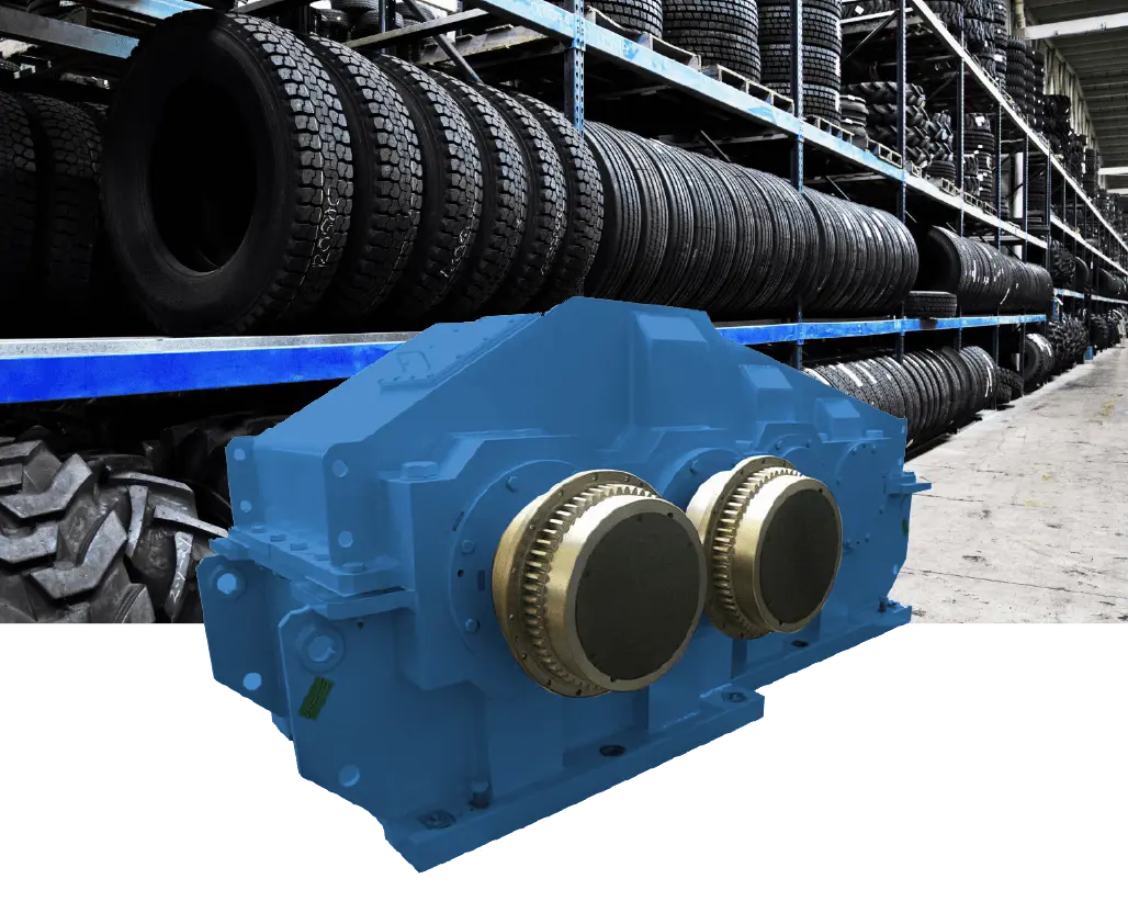 Kumera - Industrial Gearbox Service Maintenance - Rubber and Plastic Industries