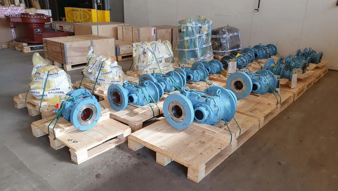 Kumera agitator drives. umera agitator drives are used widely in variable industries globally.