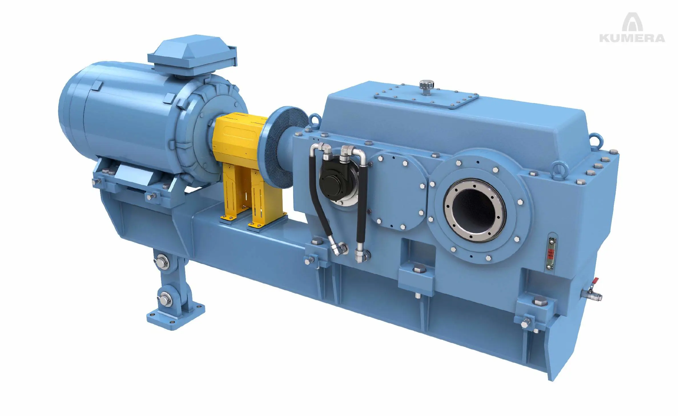 Kumera Crane Drives. Main hoist, Boom hoist, Trolley travel drives, Crane travel drives, Drop in replacements and components for all bands. Ship-to-shore Cranes, Rail Mounted Gantry Cranes, Straddle Carriers, Rubber Tyre Gantry Cranes, Double Boom Cranes, Single Boom Cranes, Goliath Gantry Cranes, Grab Unloader Cranes, Multipurpose Cranes, Overhead Travelling Cranes, Process Duty Cranes.